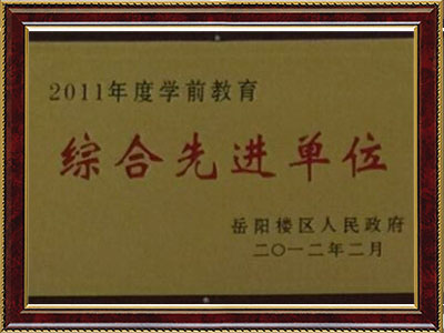 2011年度综合先进单位 2011年度综合先进单位